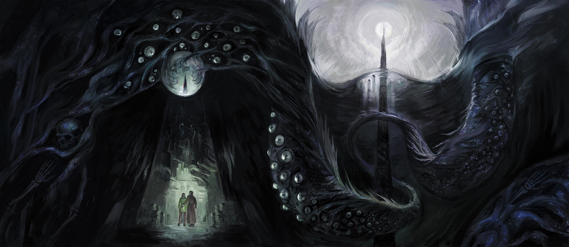 The Sea Hides Its Dead. Book Cover. Client: Evernigth Books