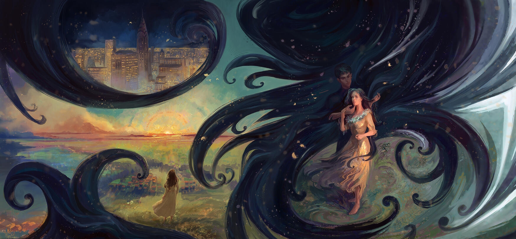 The Invisible Life of Addie LaRue. Cover artwork. Client: Bewitched Pages. AD: Catrina Barquist