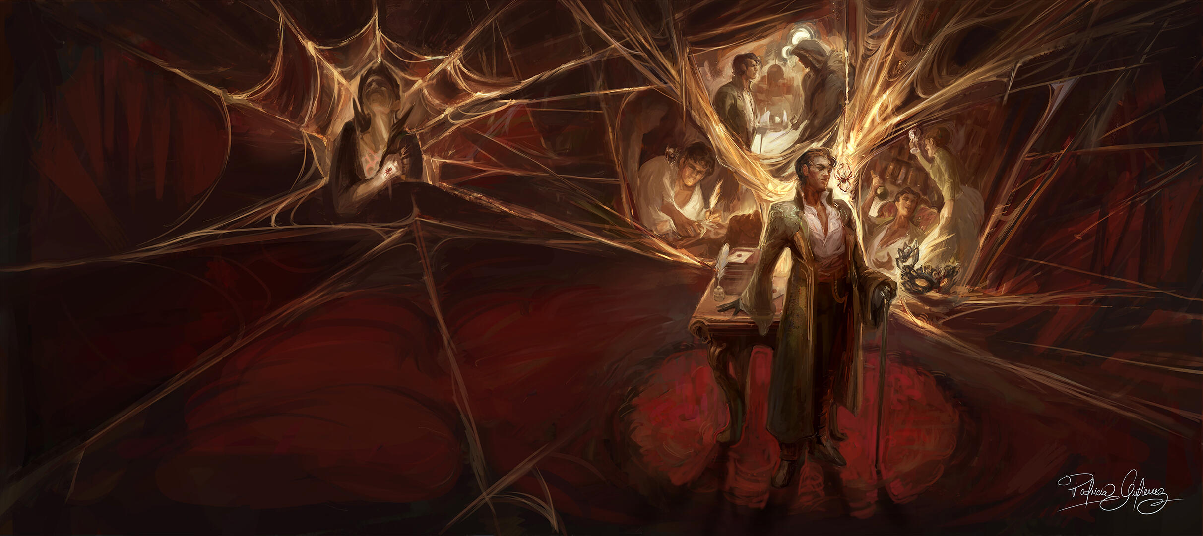 The Liar's Knot. Book cover for The Broken Binding. Art Director: Petrik Leo