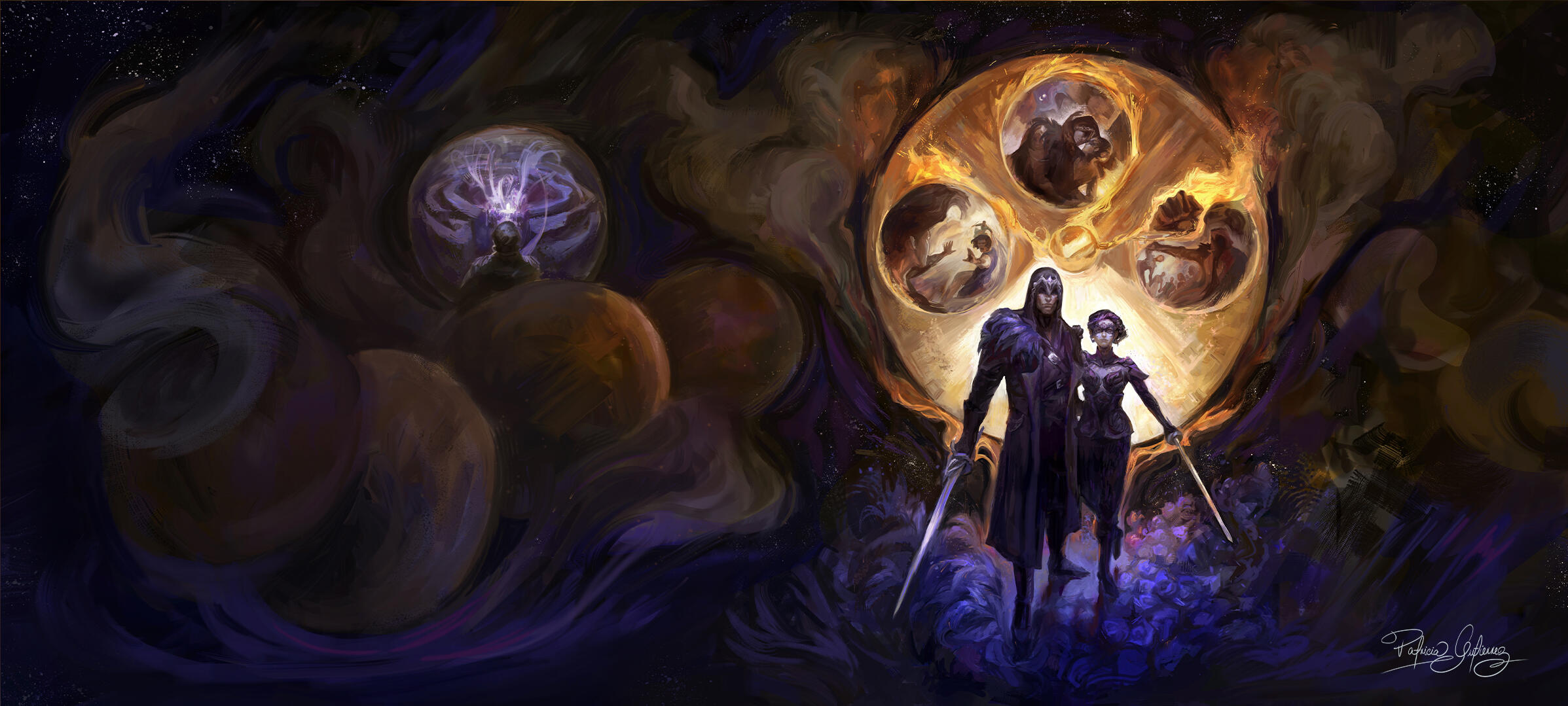 Labyrinth's Heart. Book cover for The Broken Binding. Art Director: Petrik Leo