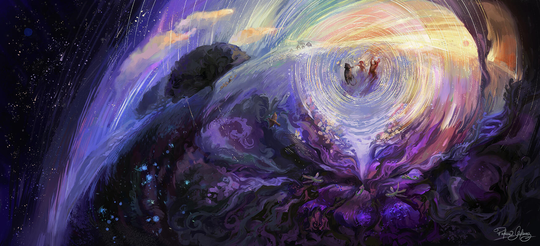 Children of God. Book cover for The Broken Binding. AD&#39;s: Petrik Leo and Eon Van Aswegen